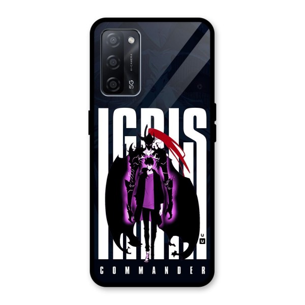 Commander Igris Glass Back Case for Oppo A53s 5G