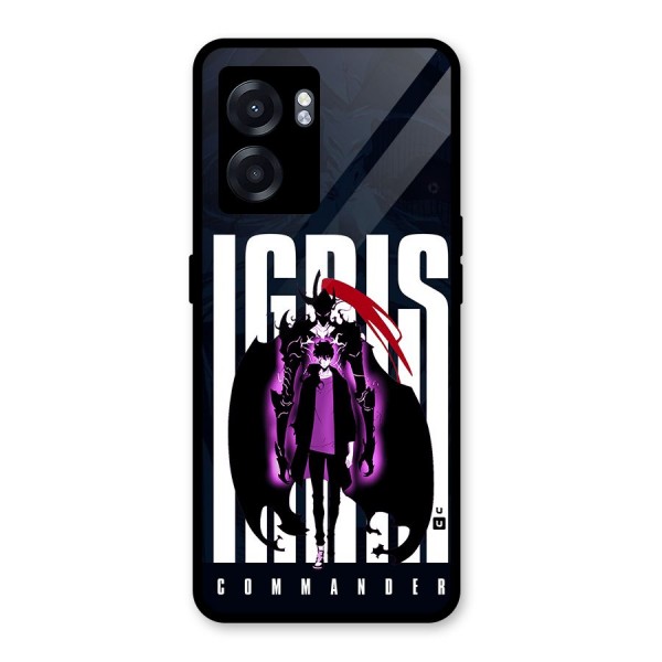 Commander Igris Glass Back Case for Oppo K10 (5G)