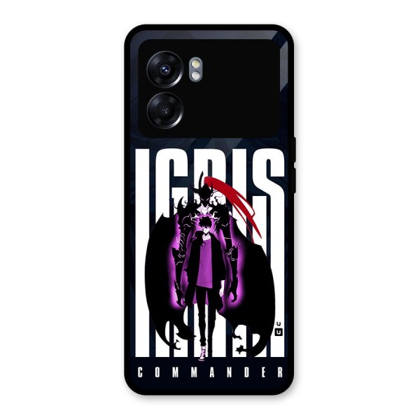 Commander Igris Glass Back Case for Oppo K10 5G