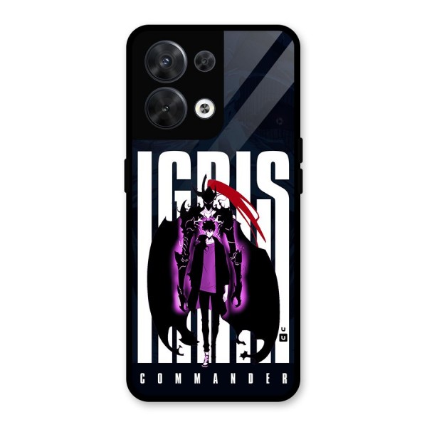 Commander Igris Glass Back Case for Oppo Reno8 5G