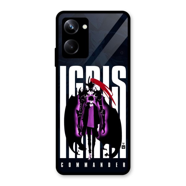 Commander Igris Glass Back Case for Realme 10 Pro