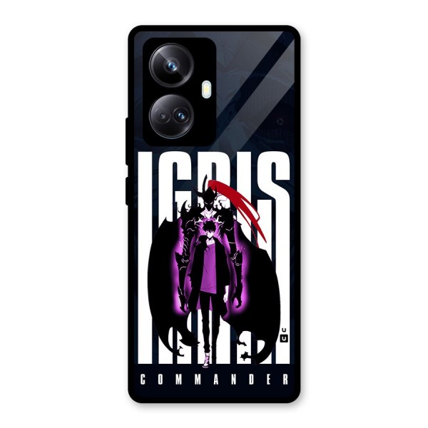 Commander Igris Glass Back Case for Realme 10 Pro Plus