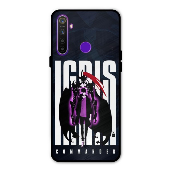 Commander Igris Glass Back Case for Realme 5s