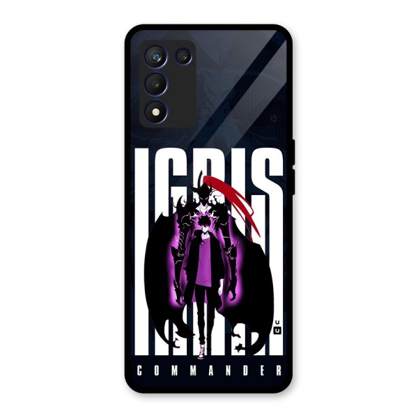 Commander Igris Glass Back Case for Realme 9 5G Speed