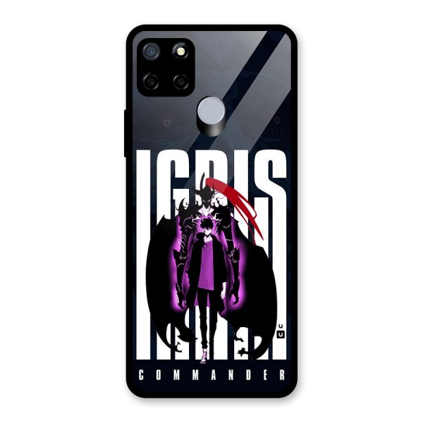 Commander Igris Glass Back Case for Realme C15