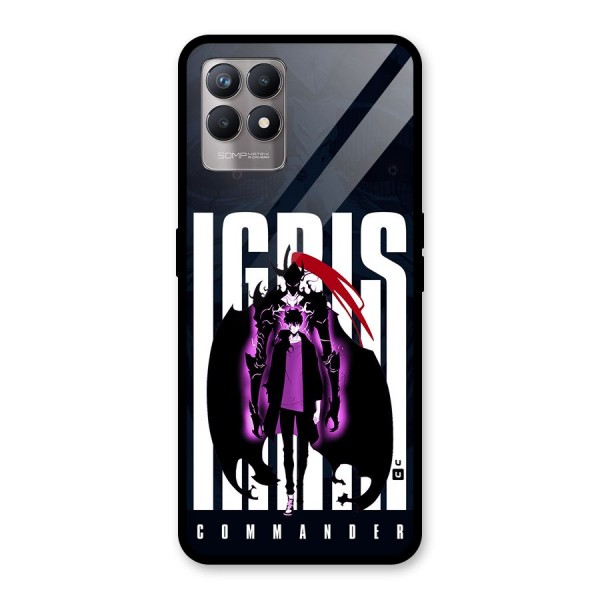 Commander Igris Glass Back Case for Realme Narzo 50