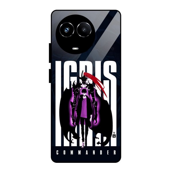 Commander Igris Glass Back Case for Realme Narzo 60X