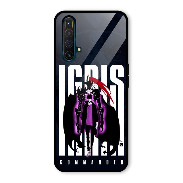 Commander Igris Glass Back Case for Realme X3