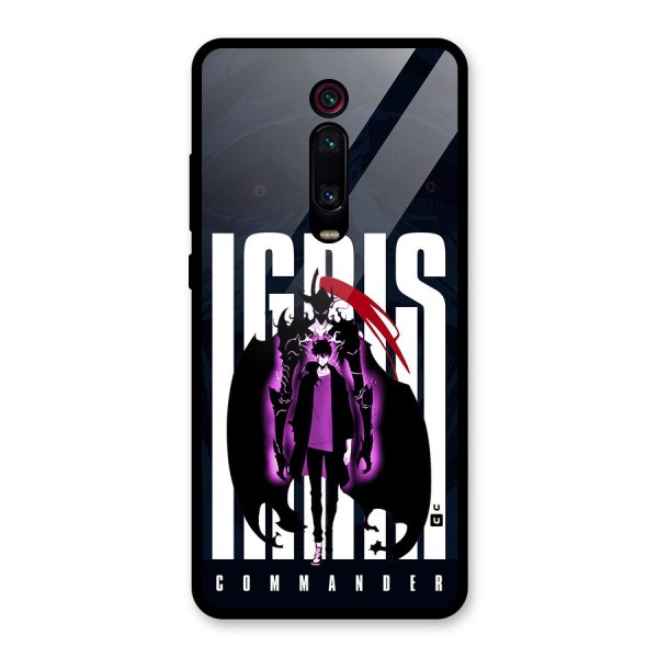 Commander Igris Glass Back Case for Redmi K20 Pro