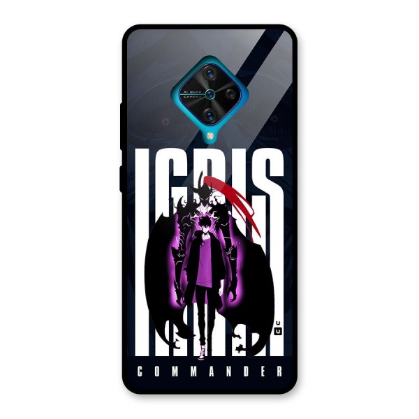 Commander Igris Glass Back Case for Vivo S1 Pro