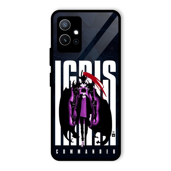 Commander Igris Glass Back Case for Vivo T1 5G