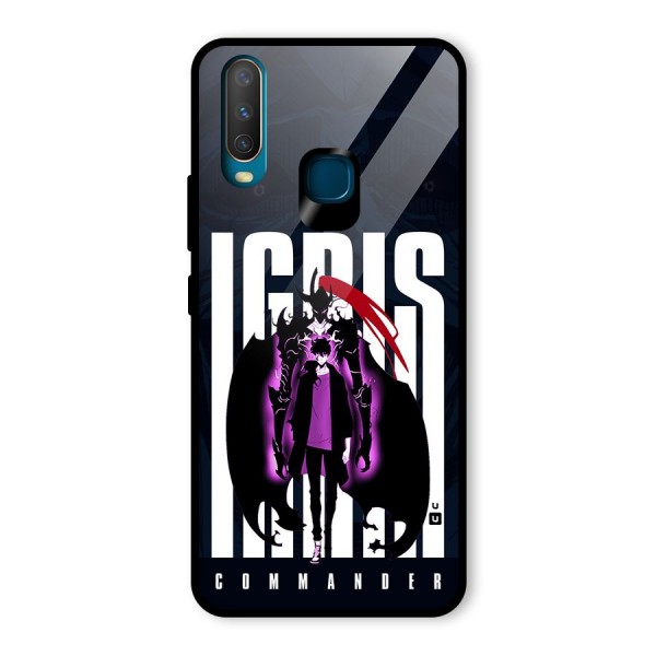 Commander Igris Glass Back Case for Vivo U10