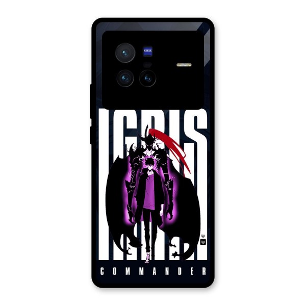 Commander Igris Glass Back Case for Vivo X80