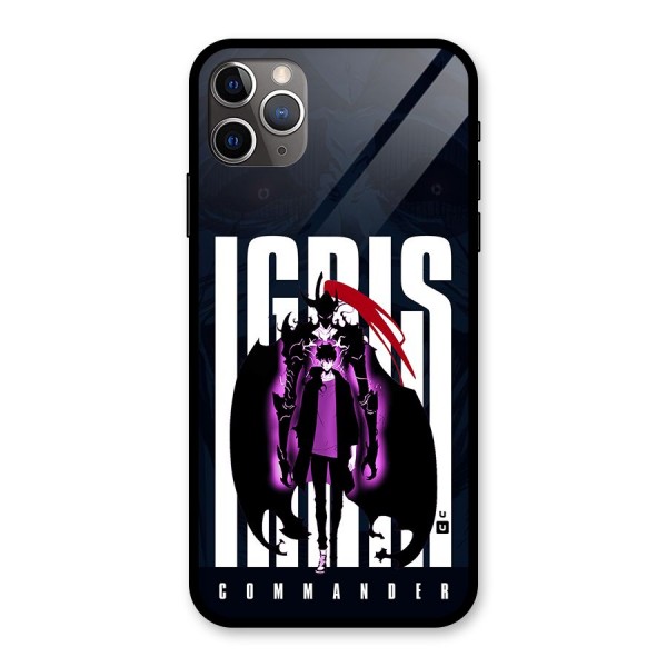 Commander Igris Glass Back Case for iPhone 11 Pro Max