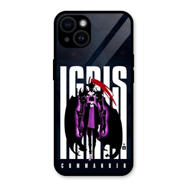 Commander Igris Glass Back Case for iPhone 14