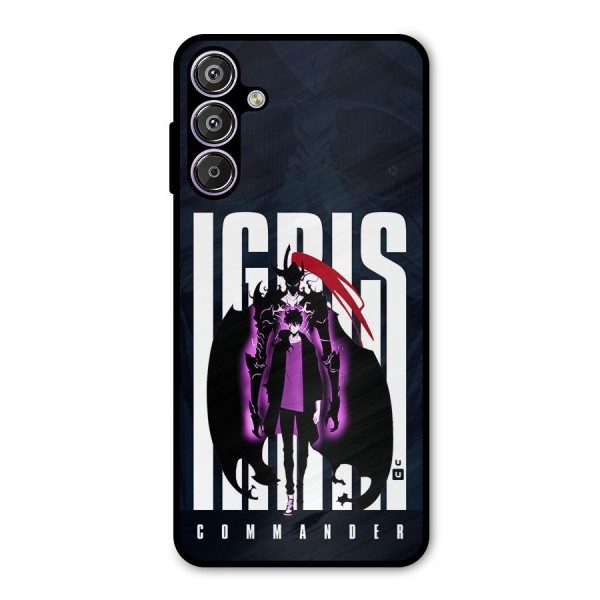 Commander Igris Metal Back Case for Galaxy F15