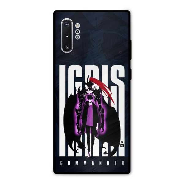 Commander Igris Metal Back Case for Galaxy Note 10 Plus