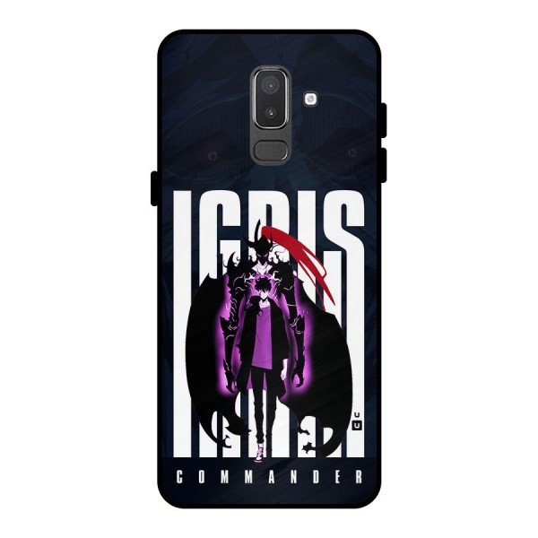 Commander Igris Metal Back Case for Galaxy On8 (2018)