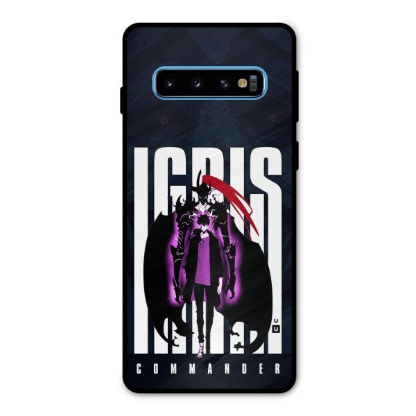 Commander Igris Metal Back Case for Galaxy S10