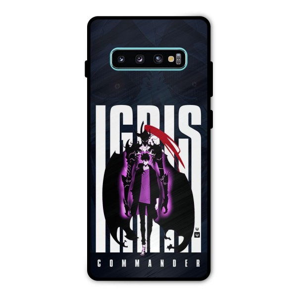 Commander Igris Metal Back Case for Galaxy S10 Plus