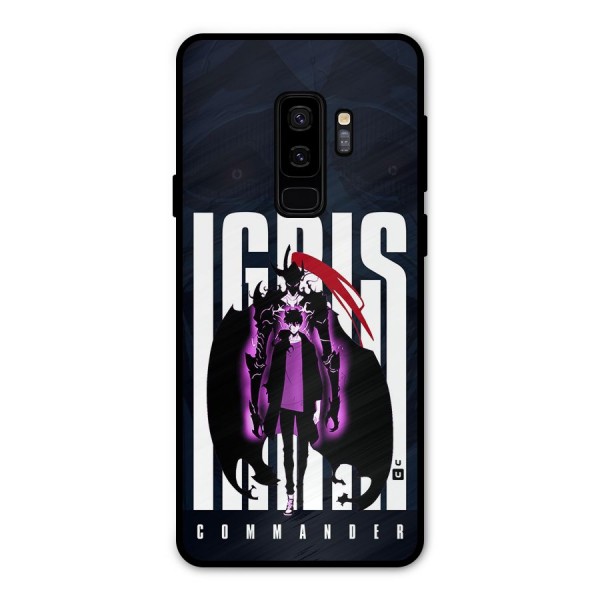 Commander Igris Metal Back Case for Galaxy S9 Plus