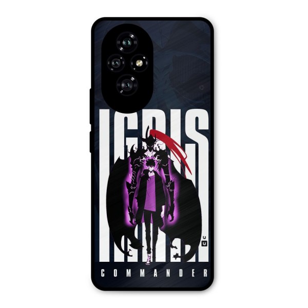 Commander Igris Metal Back Case for Honor 200