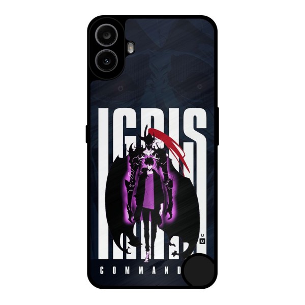 Commander Igris Metal Back Case for Nothing CMF Phone 1