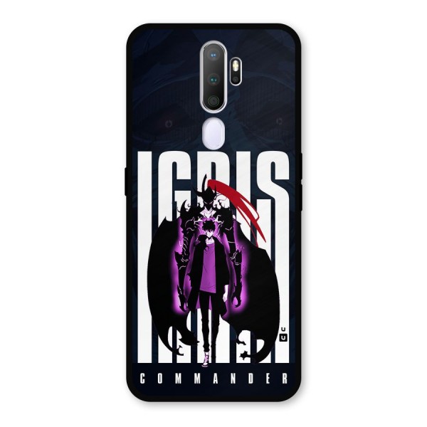 Commander Igris Metal Back Case for Oppo A9 (2020)