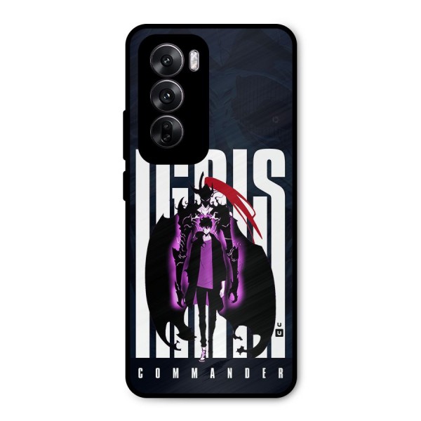 Commander Igris Metal Back Case for Oppo Reno12