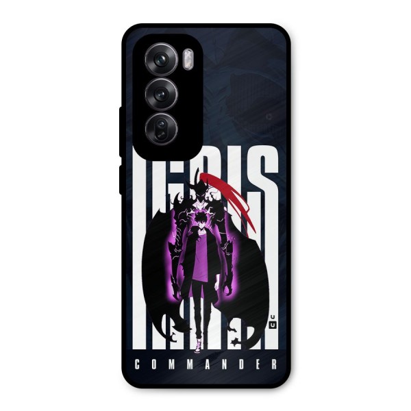 Commander Igris Metal Back Case for Oppo Reno12 Pro