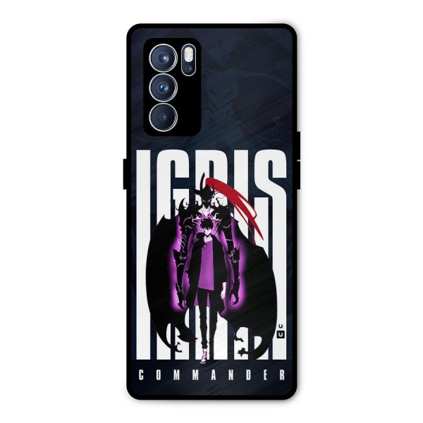 Commander Igris Metal Back Case for Oppo Reno6 Pro 5G