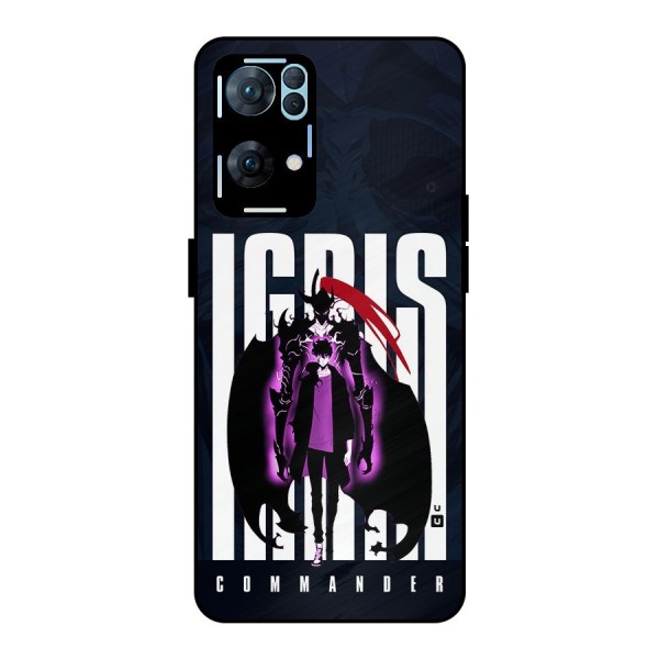 Commander Igris Metal Back Case for Oppo Reno7 Pro 5G