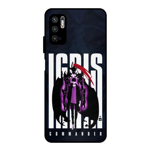 Commander Igris Metal Back Case for Poco M3 Pro 5G