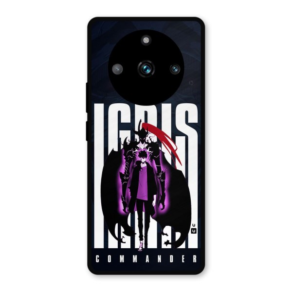 Commander Igris Metal Back Case for Realme 11 Pro Plus