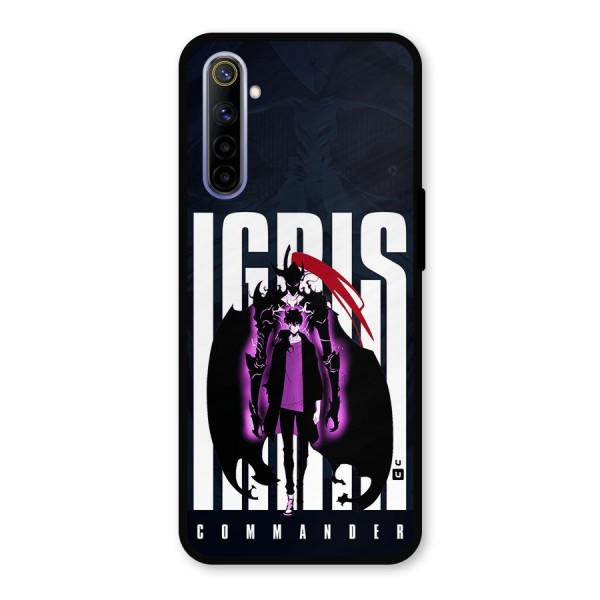 Commander Igris Metal Back Case for Realme 6i