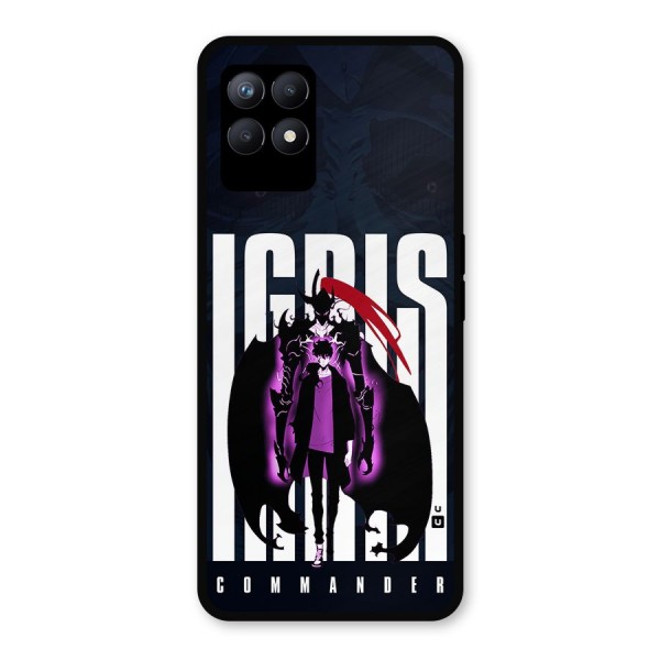 Commander Igris Metal Back Case for Realme 8i