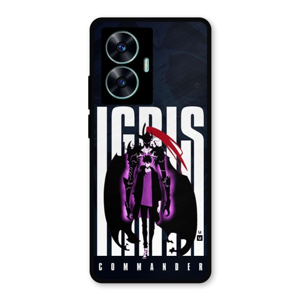 Commander Igris Metal Back Case for Realme C55