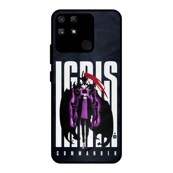 Commander Igris Metal Back Case for Realme Narzo 50A