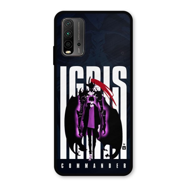 Commander Igris Metal Back Case for Redmi 9 Power