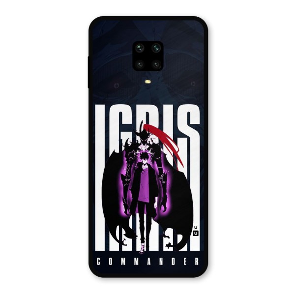 Commander Igris Metal Back Case for Redmi Note 10 Lite