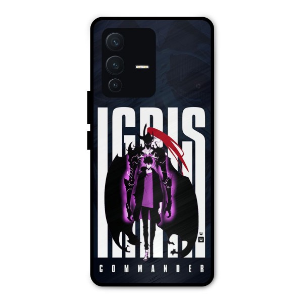 Commander Igris Metal Back Case for Vivo V23 Pro