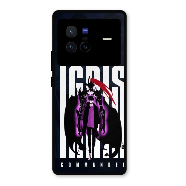 Commander Igris Metal Back Case for Vivo X80