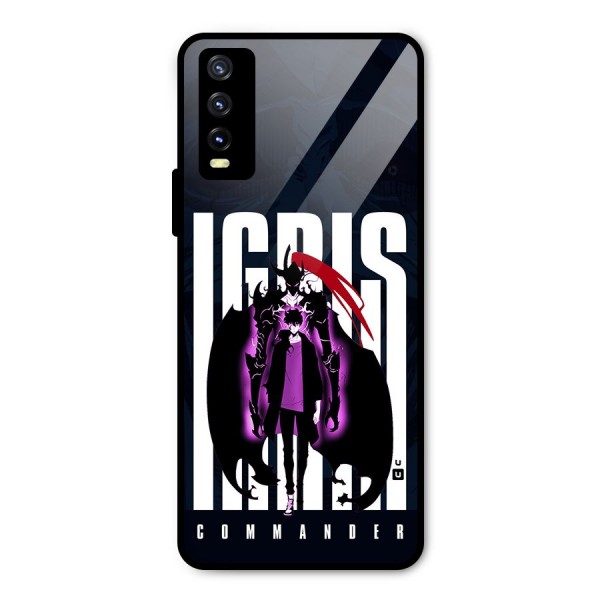 Commander Igris Metal Back Case for Vivo Y20 2021