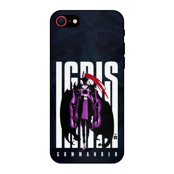 Commander Igris Metal Back Case for iPhone 8