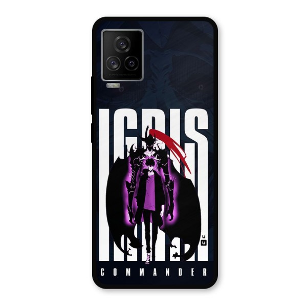 Commander Igris Metal Back Case for iQOO 7 Legend 5G