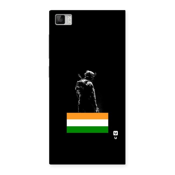 Commando Respect Back Case for Mi3