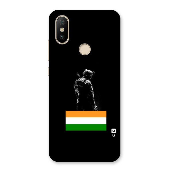 Commando Respect Back Case for Mi A2