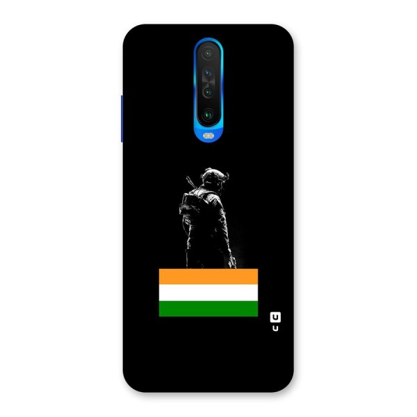 Commando Respect Back Case for Poco X2