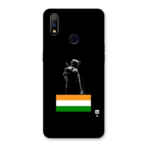 Commando Respect Back Case for Realme 3 Pro