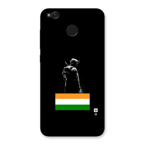 Commando Respect Back Case for Redmi 4